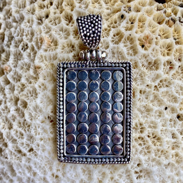 PD 07883-(HANDMADE 925 BALI STERLING SILVER ARMADILLO PENDANTS)
