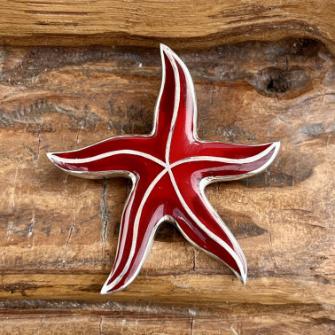 PD 14782 CR-(HANDMADE 925 BALI SILVER PENDANT WITH CORAL SHELL)