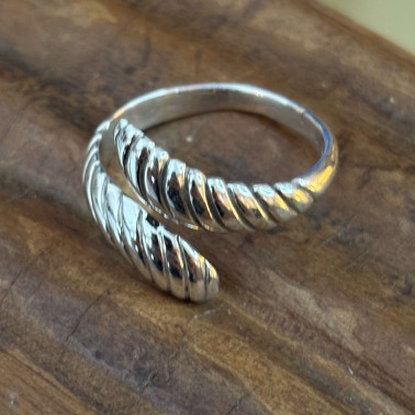 RR 15874-(HANDMADE 925 BALI STERLING SILVER FILIGREE RINGS)